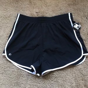 COPY - STARTER Black Running Shorts